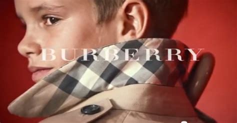 romeo beckham modeling burberry|Romeo Beckham makes his modeling debut for Burberry .